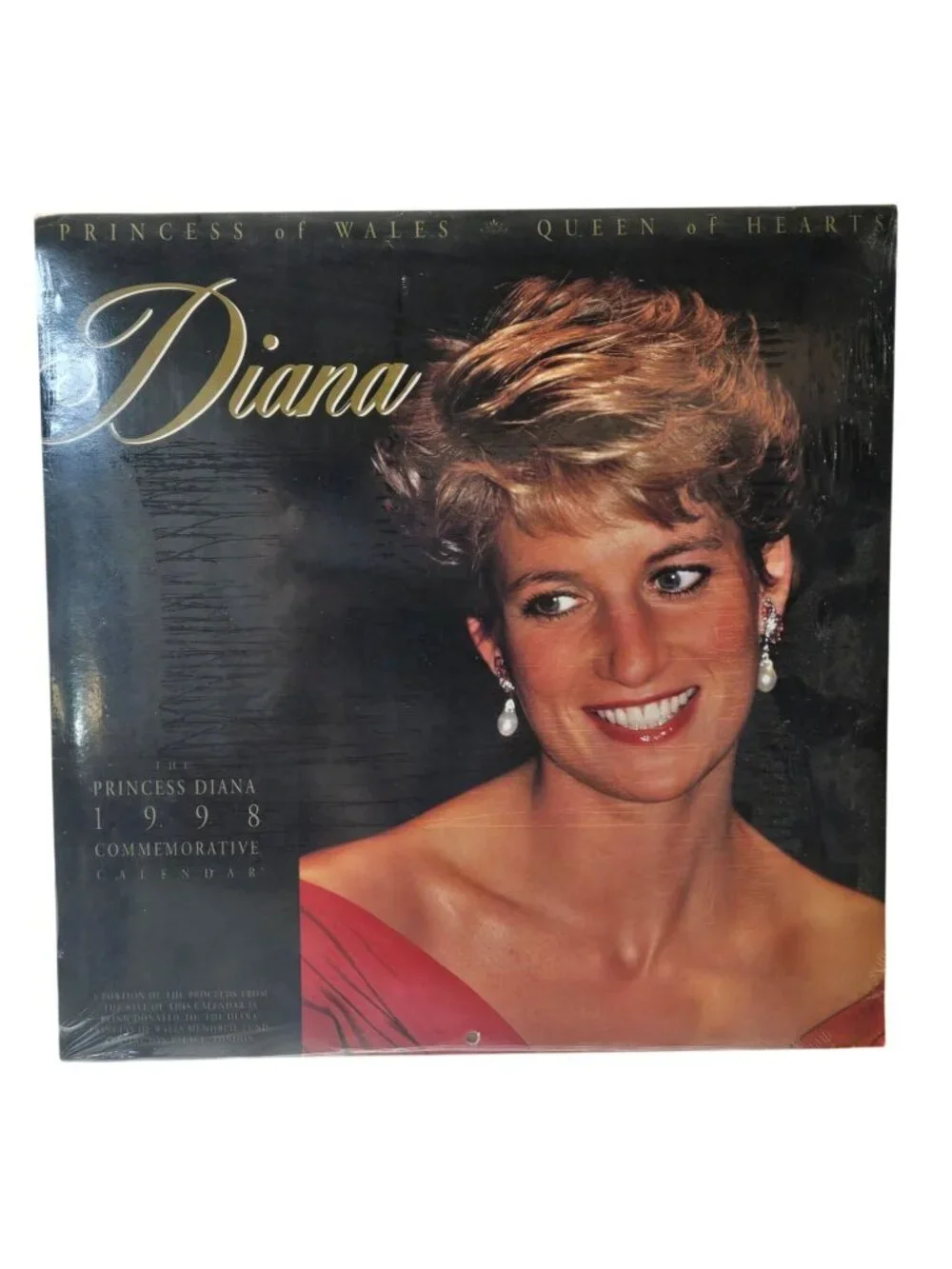 Princess Diana 1998 Calendar NOS Treasury Of Unforgettable Photographs